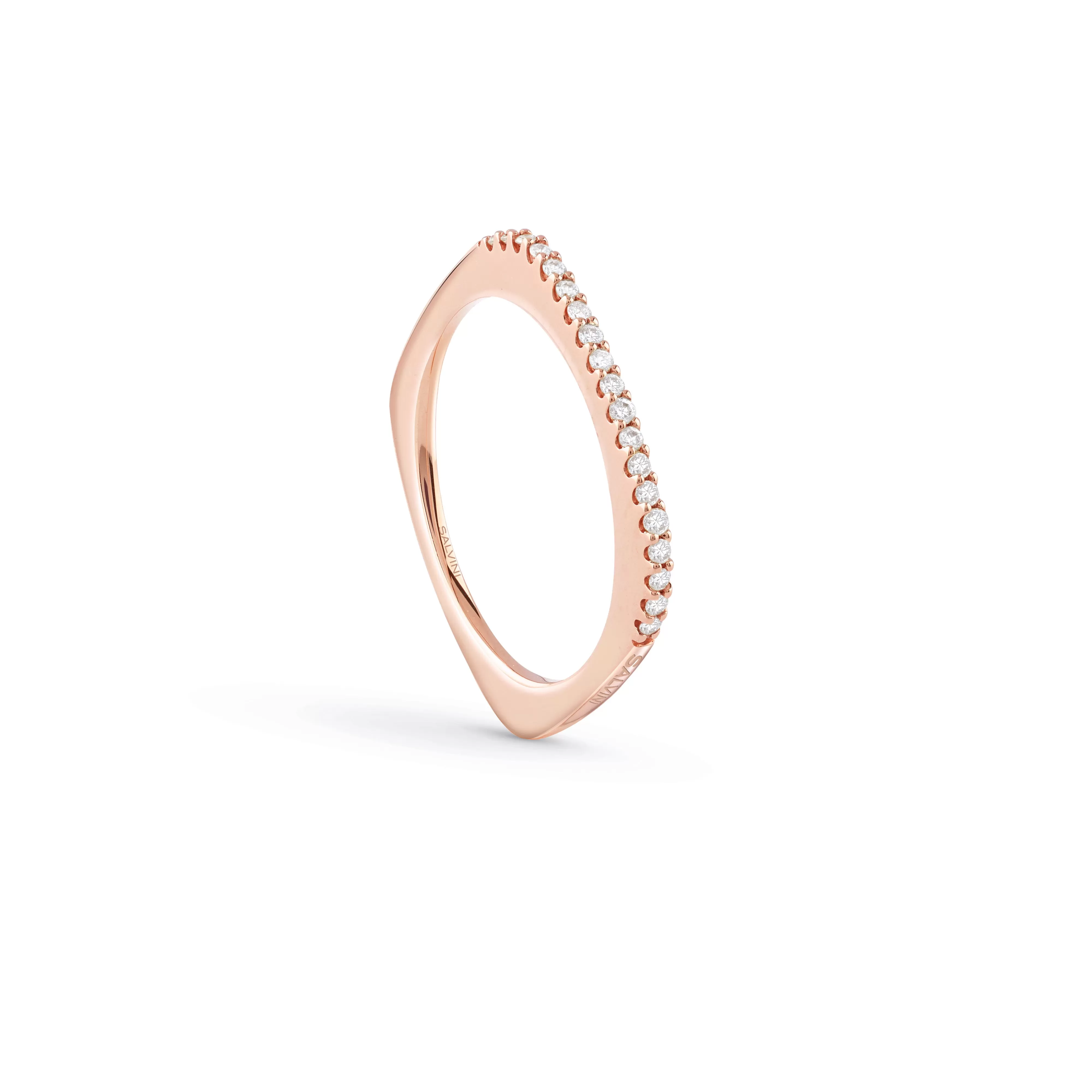Salvini gioielli Anello da falange in oro rosa con diamanti^ Tutte Le Collezioni | Anelli