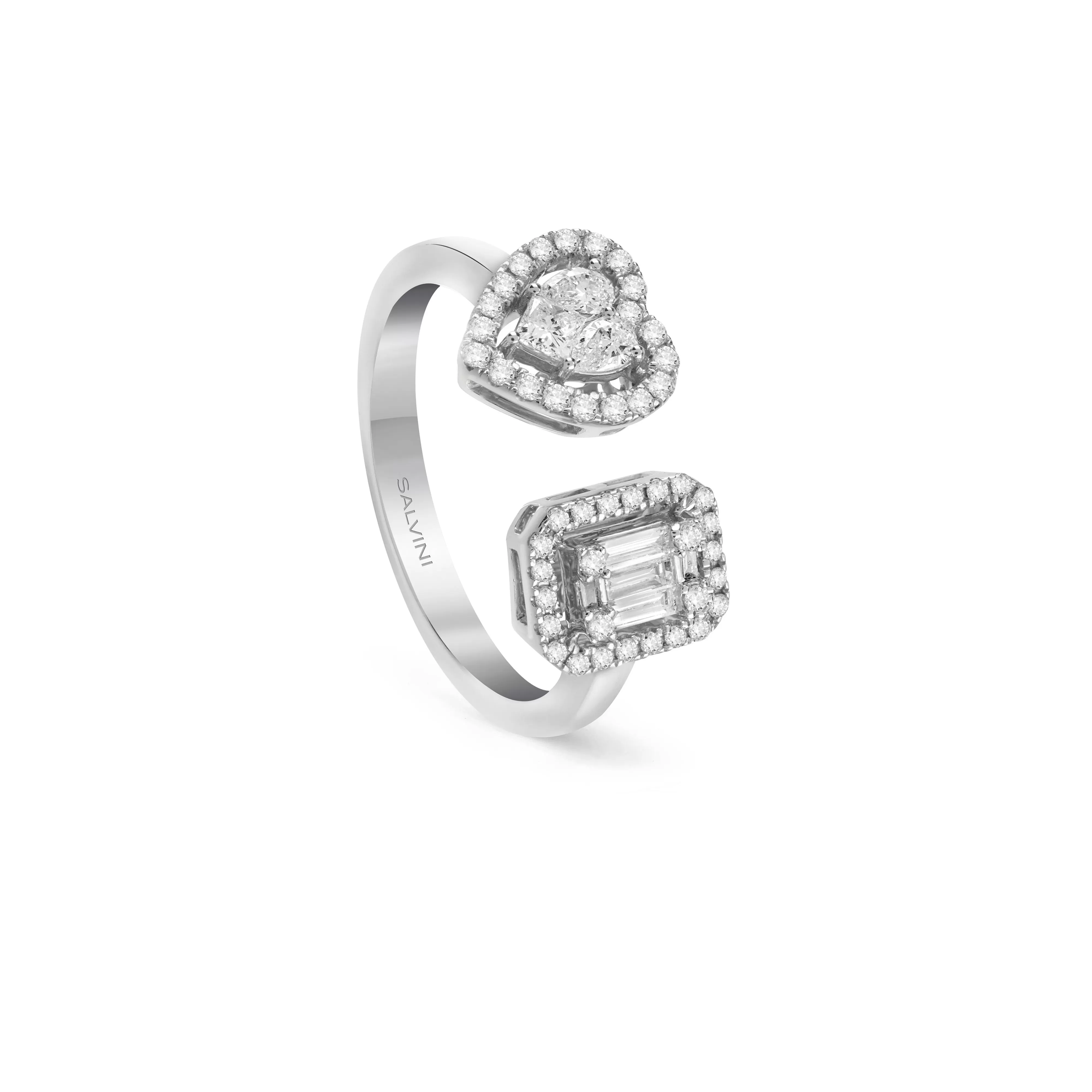Salvini gioielli Anello in oro bianco con diamanti^ Anelli | Magia