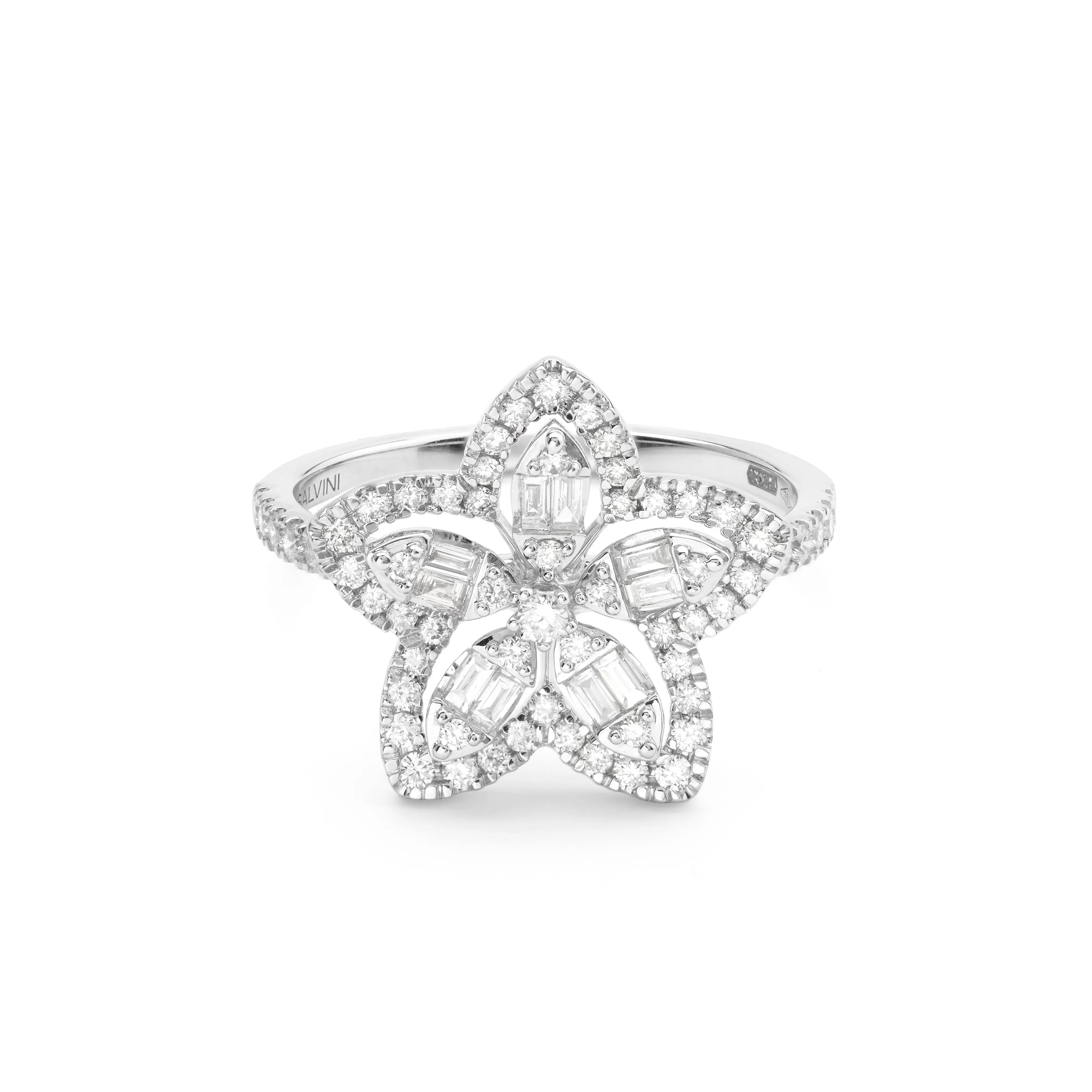 Salvini gioielli Anello in oro bianco con diamanti^ Tutte Le Collezioni | Magia Garden