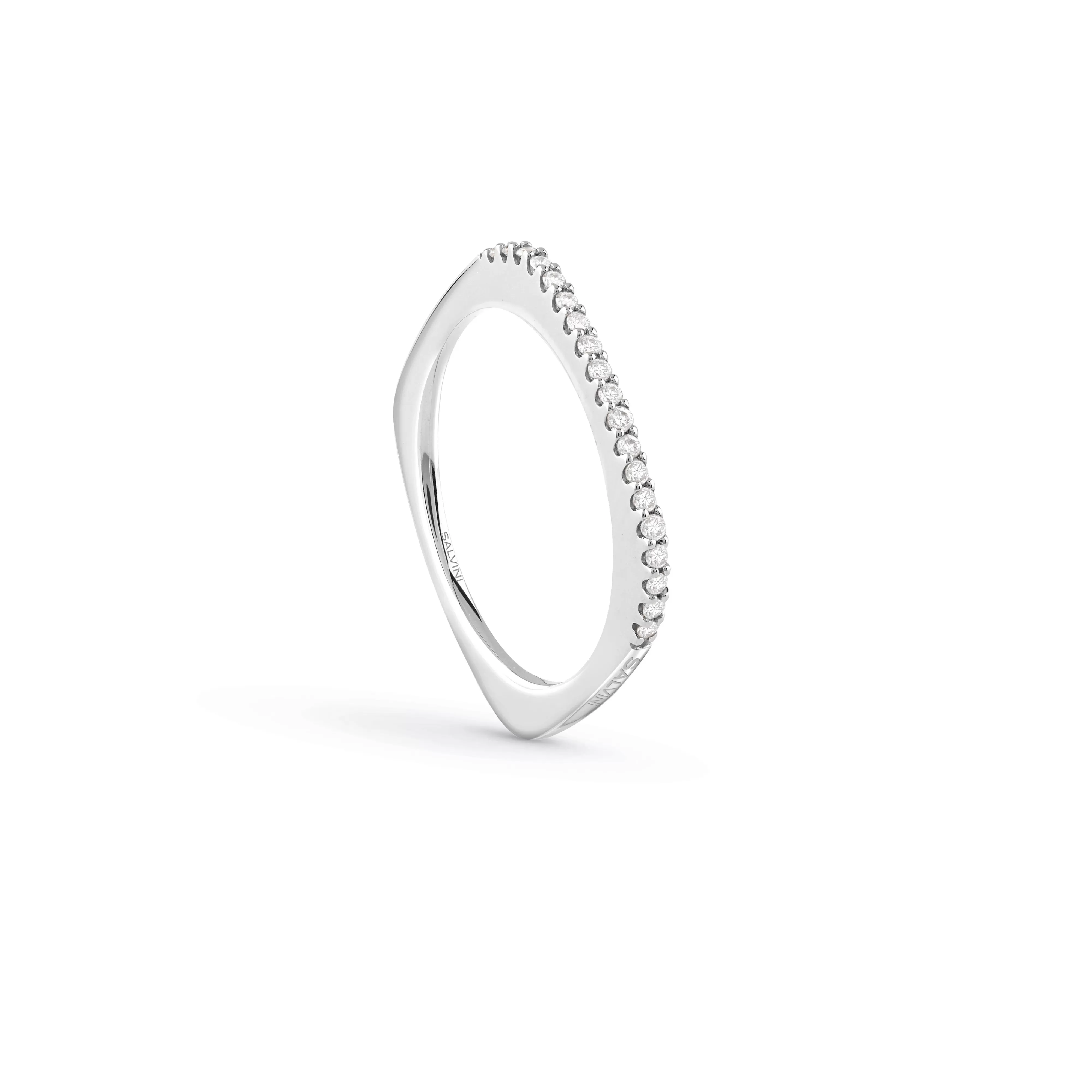 Salvini gioielli Anello in oro bianco con diamanti^ Tutte Le Collezioni | Anelli