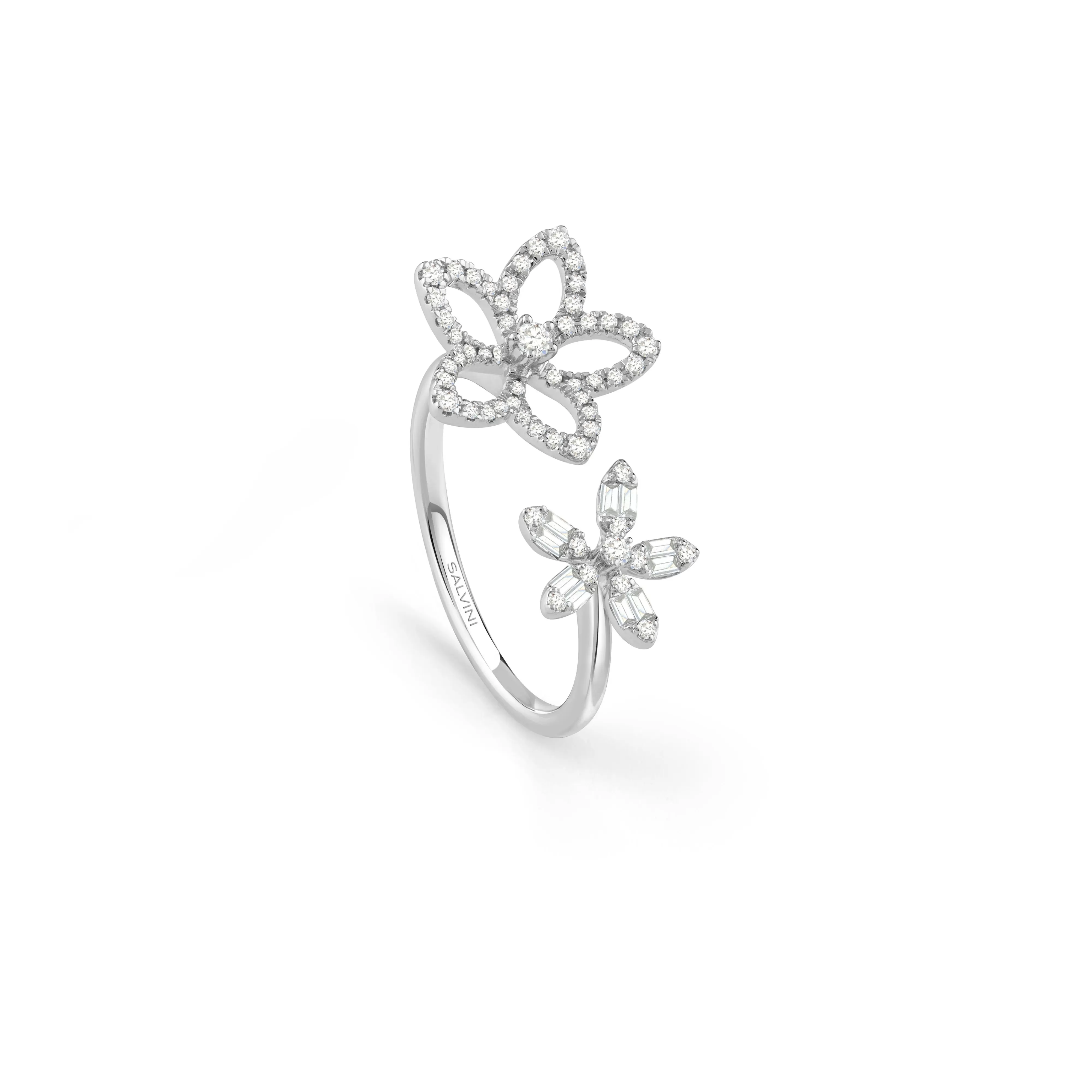 Salvini gioielli Anello in oro bianco con diamanti^ Tutte Le Collezioni | Magia Garden