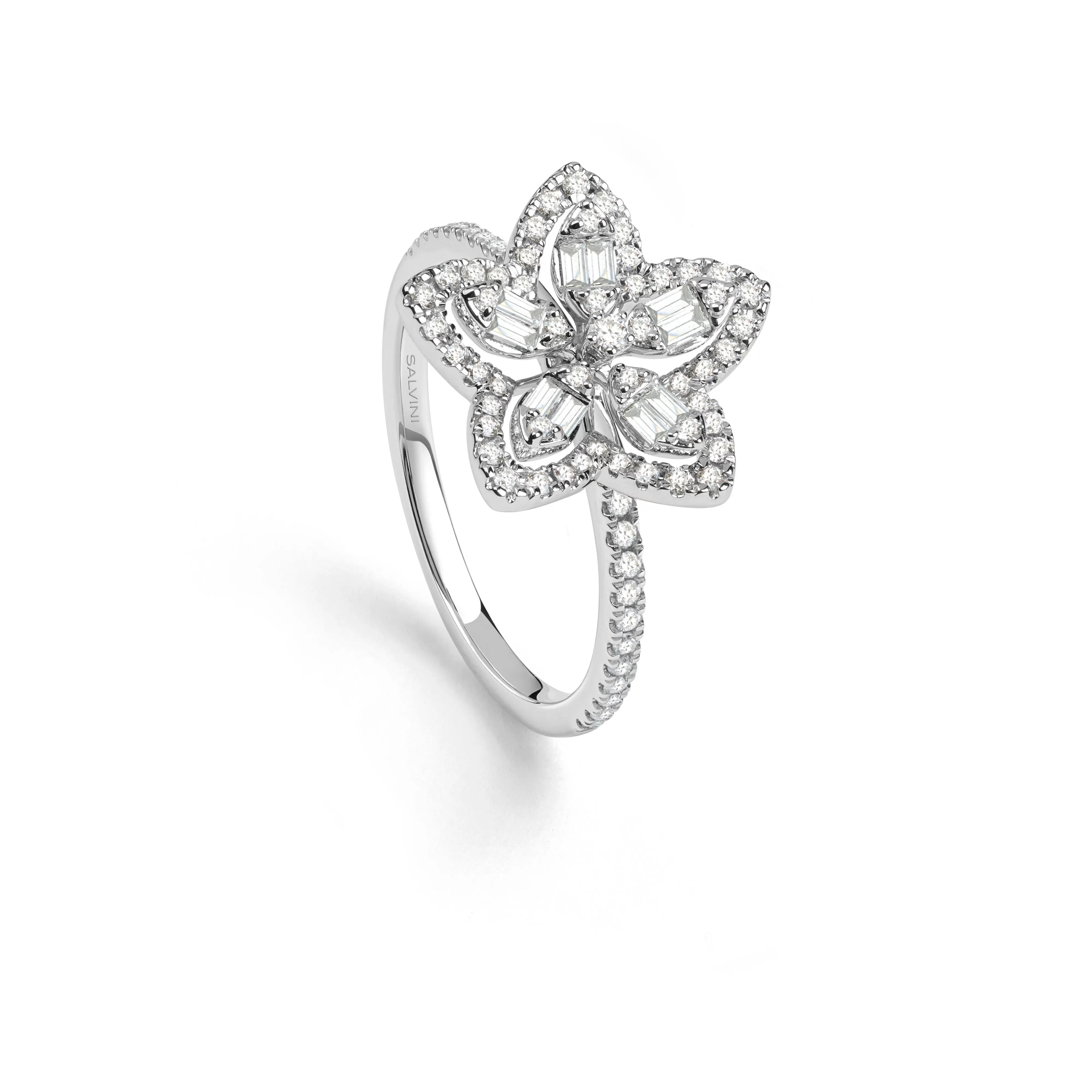 Salvini gioielli Anello in oro bianco con diamanti^ Tutte Le Collezioni | Magia Garden