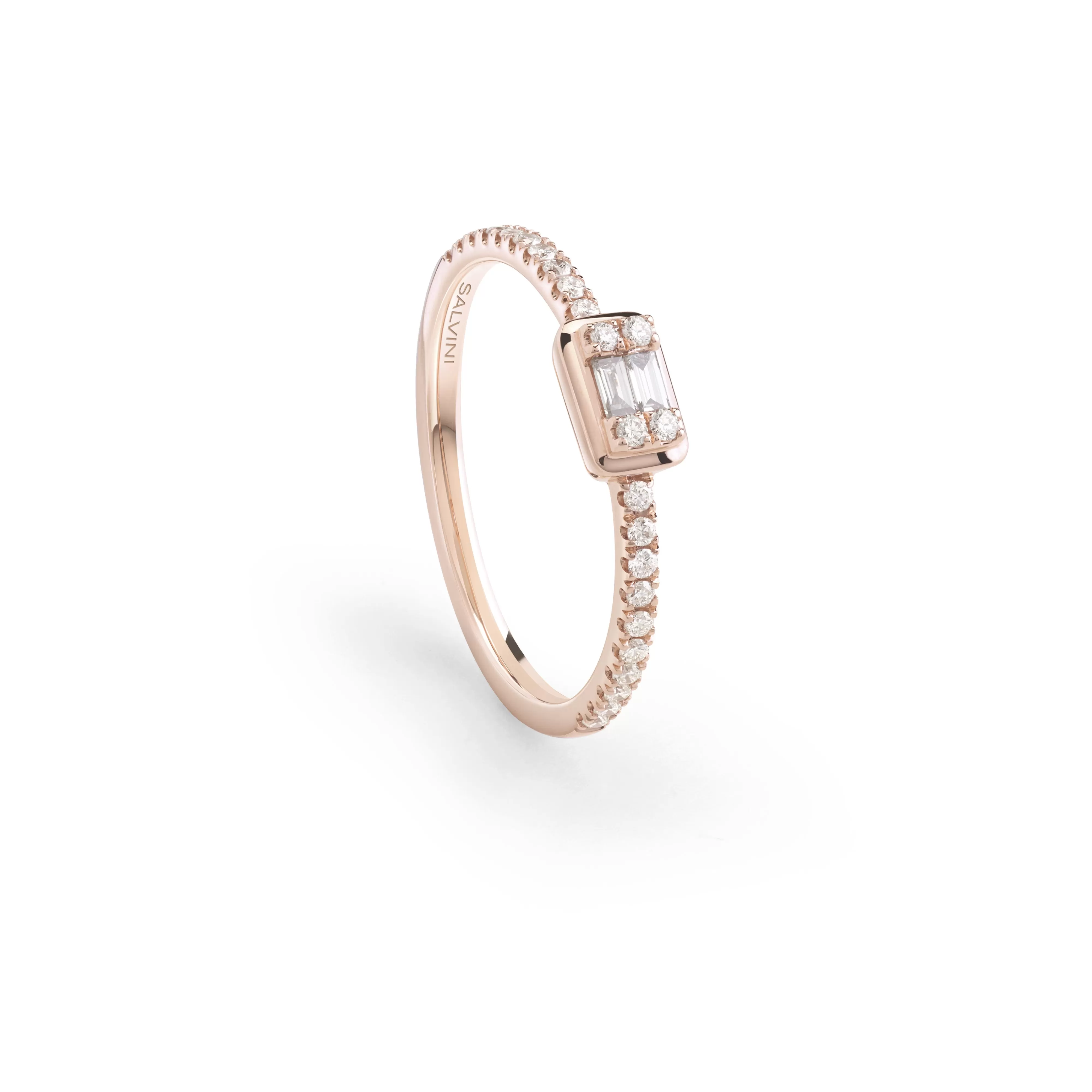 Salvini gioielli Anello in oro rosa con diamanti^ Magia | Anelli