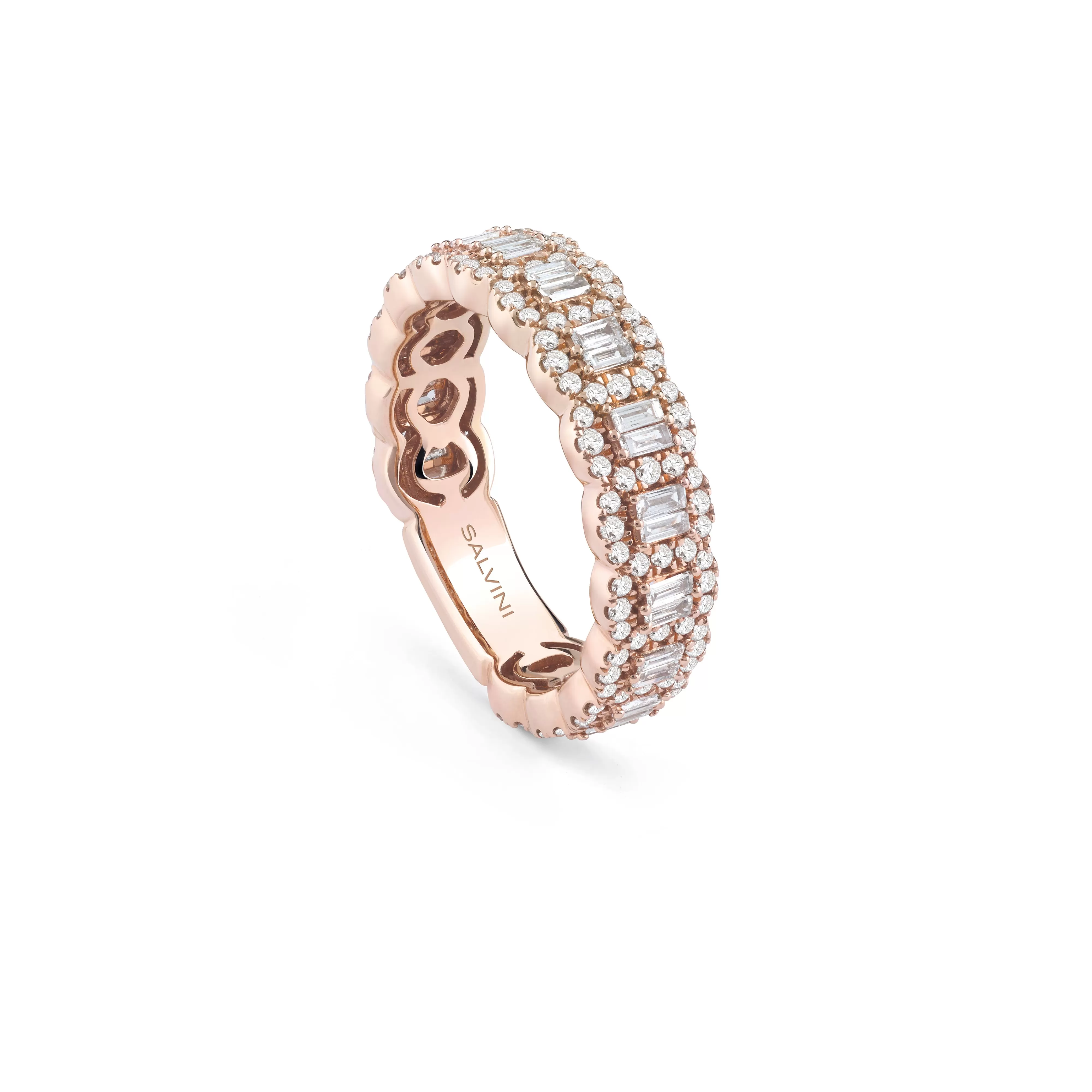 Salvini gioielli Anello in oro rosa con diamanti^ Anelli | Magia
