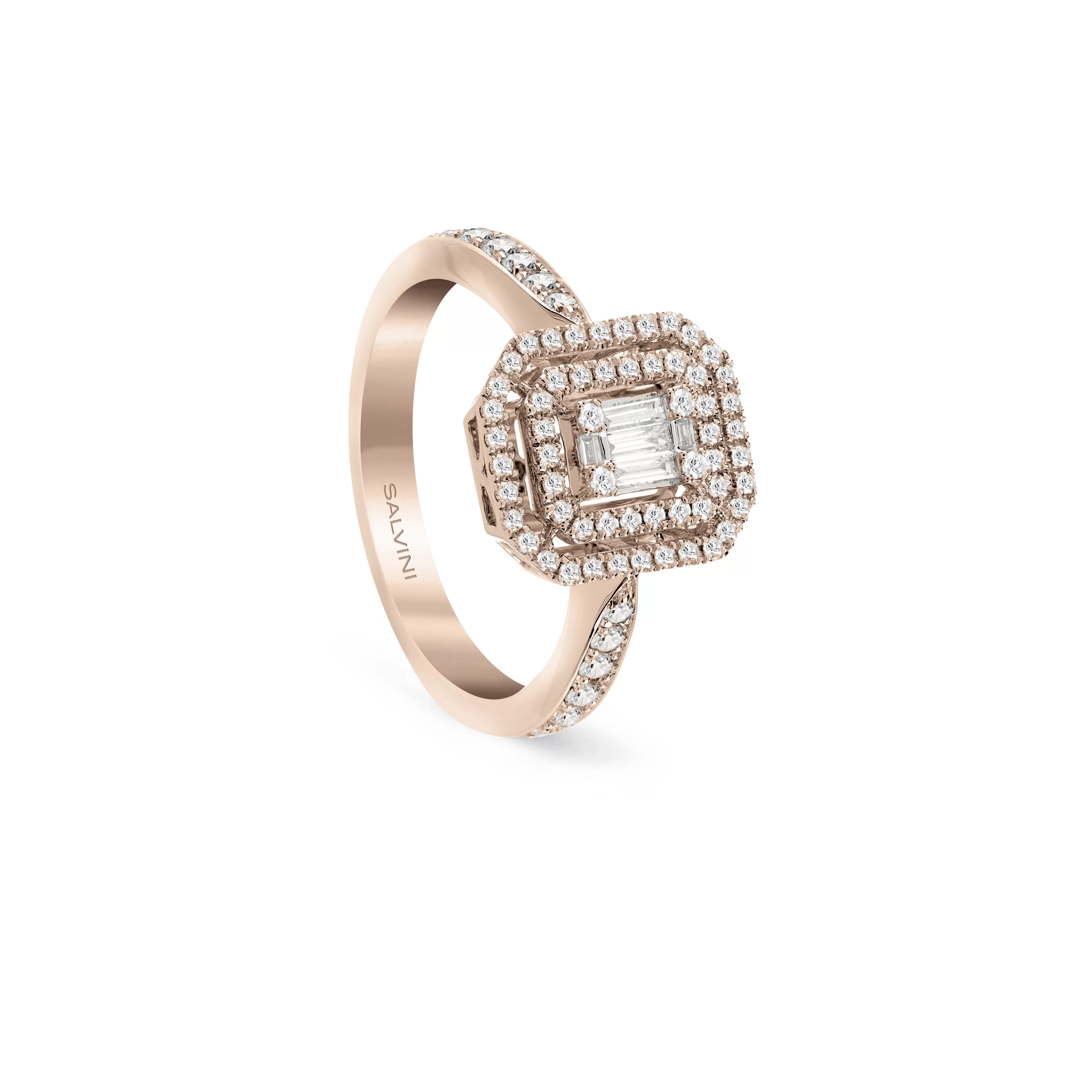 Salvini gioielli Anello in oro rosa con diamanti^ Anelli | Magia
