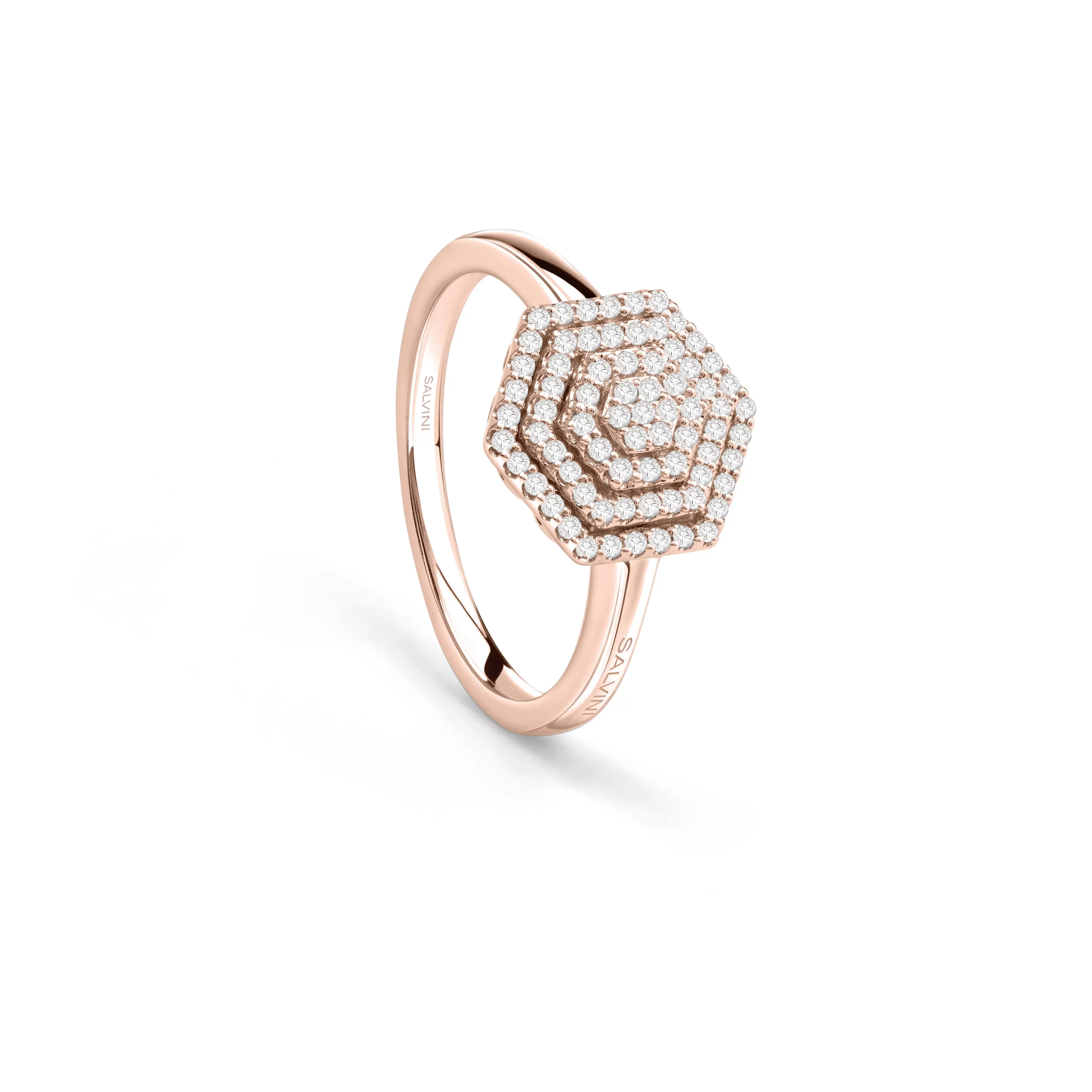 Salvini gioielli Anello in oro rosa con diamanti^ Tutte Le Collezioni | Anelli