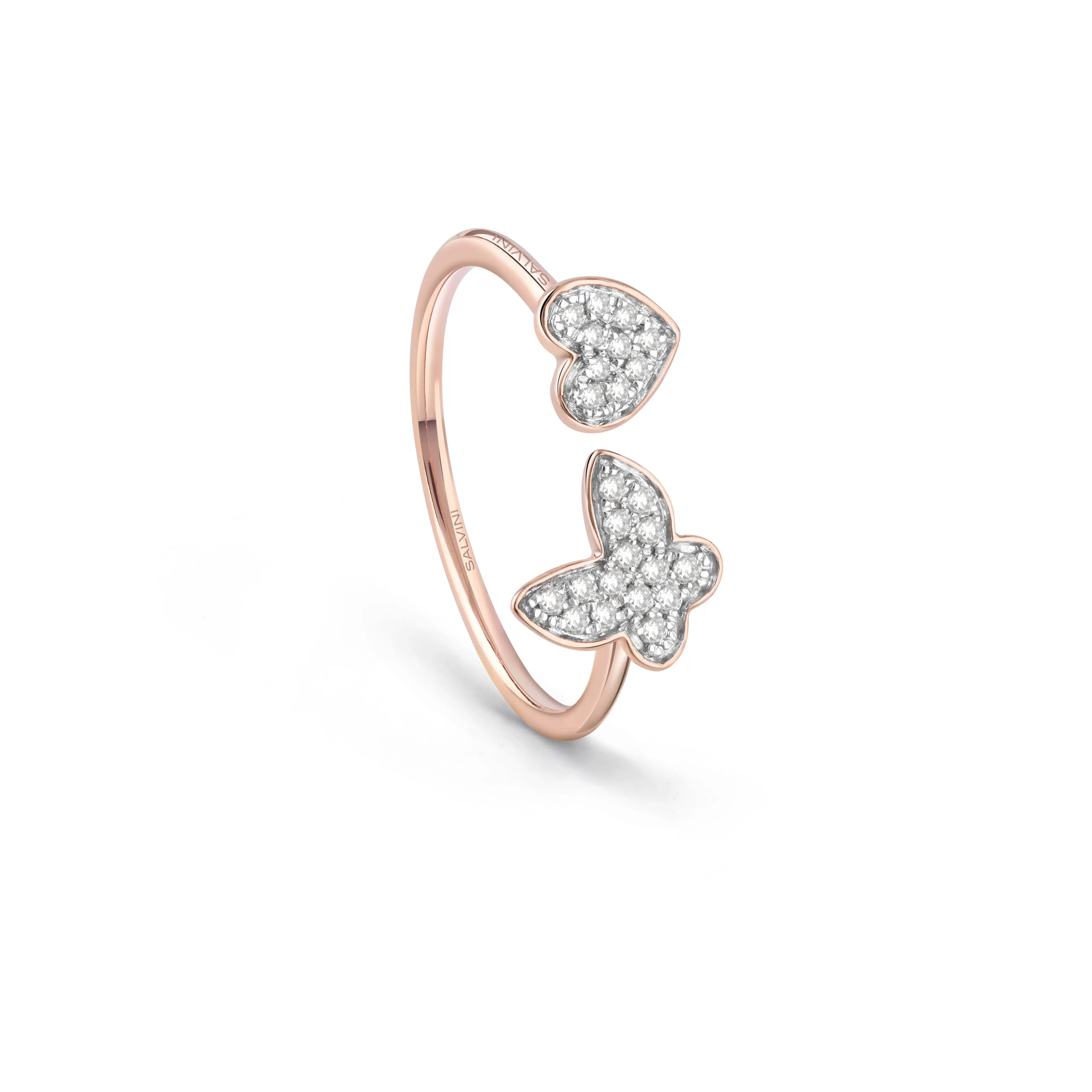 Salvini gioielli Anello in oro rosa con diamanti^ Tutte Le Collezioni | Anelli