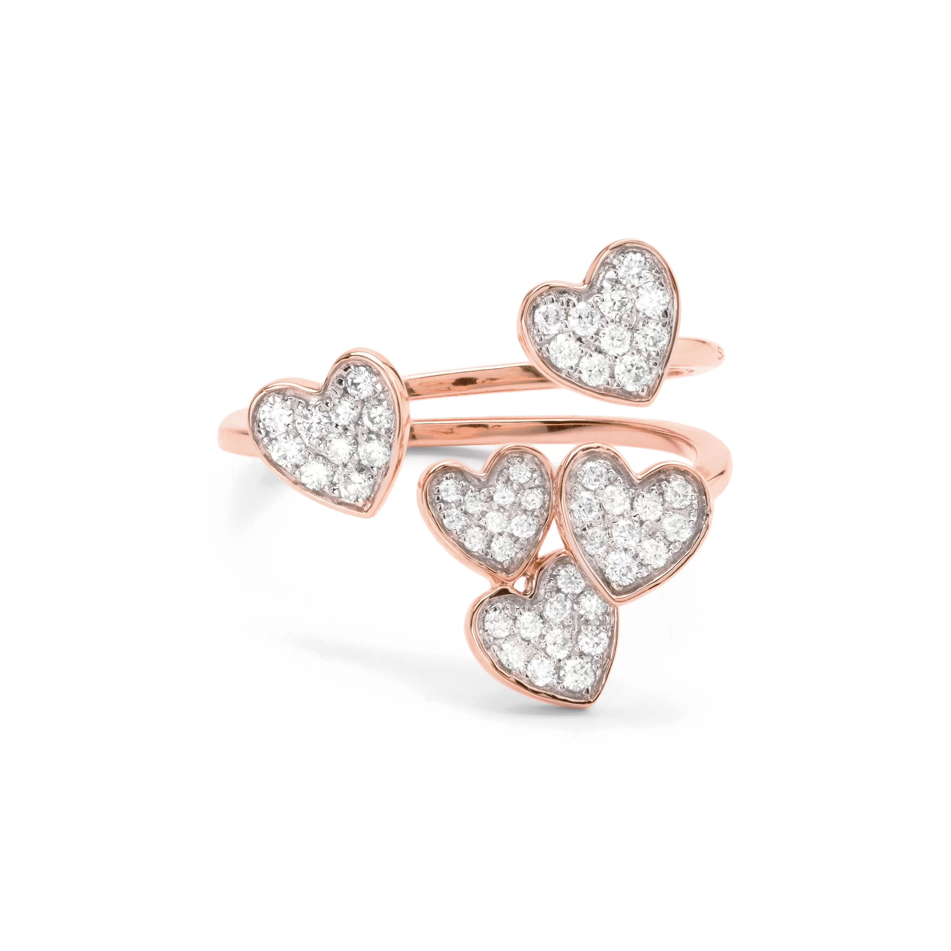 Salvini gioielli Anello in oro rosa con diamanti^ Tutte Le Collezioni | Anelli
