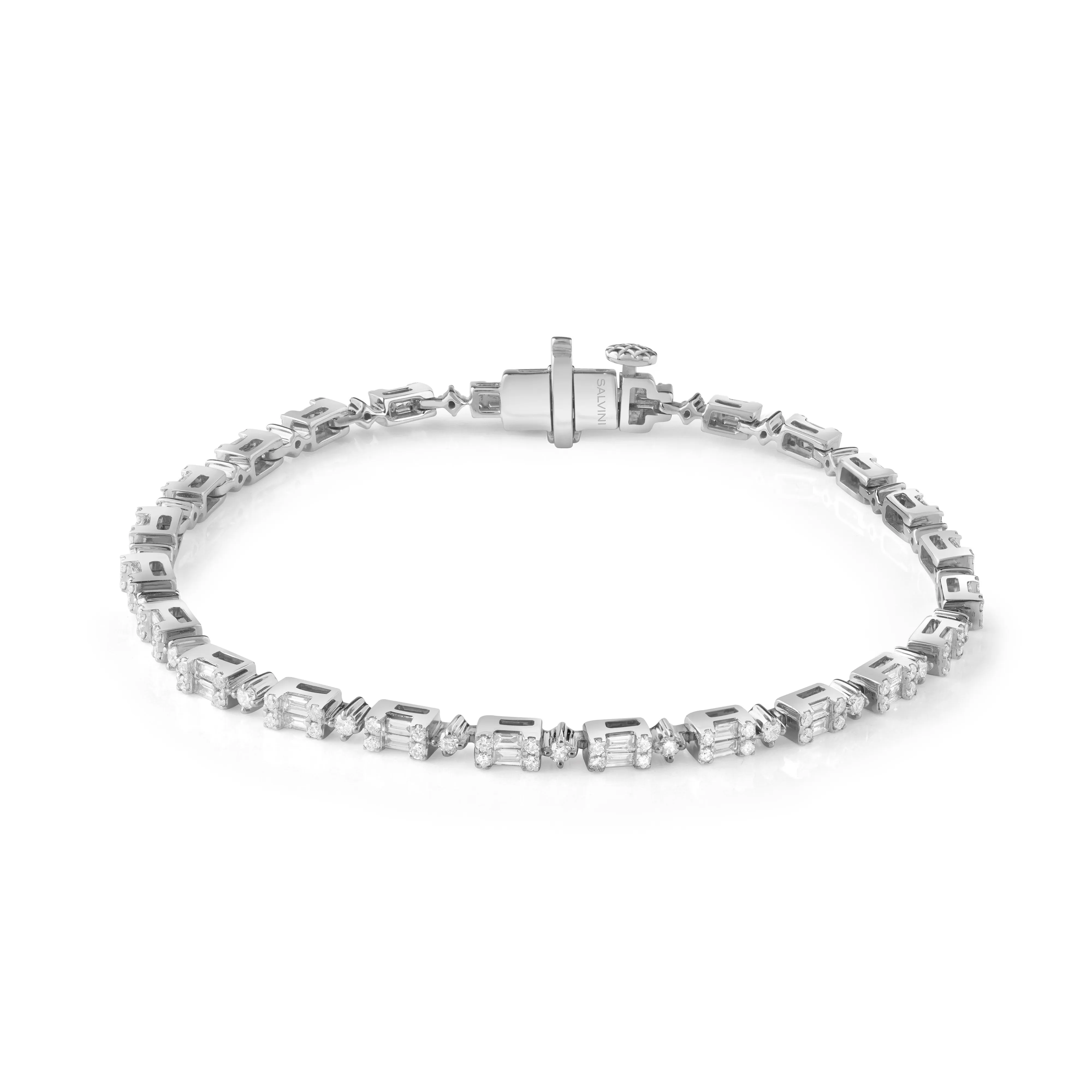Salvini gioielli Bracciale in oro bianco con diamanti^ Bracciali | Magia