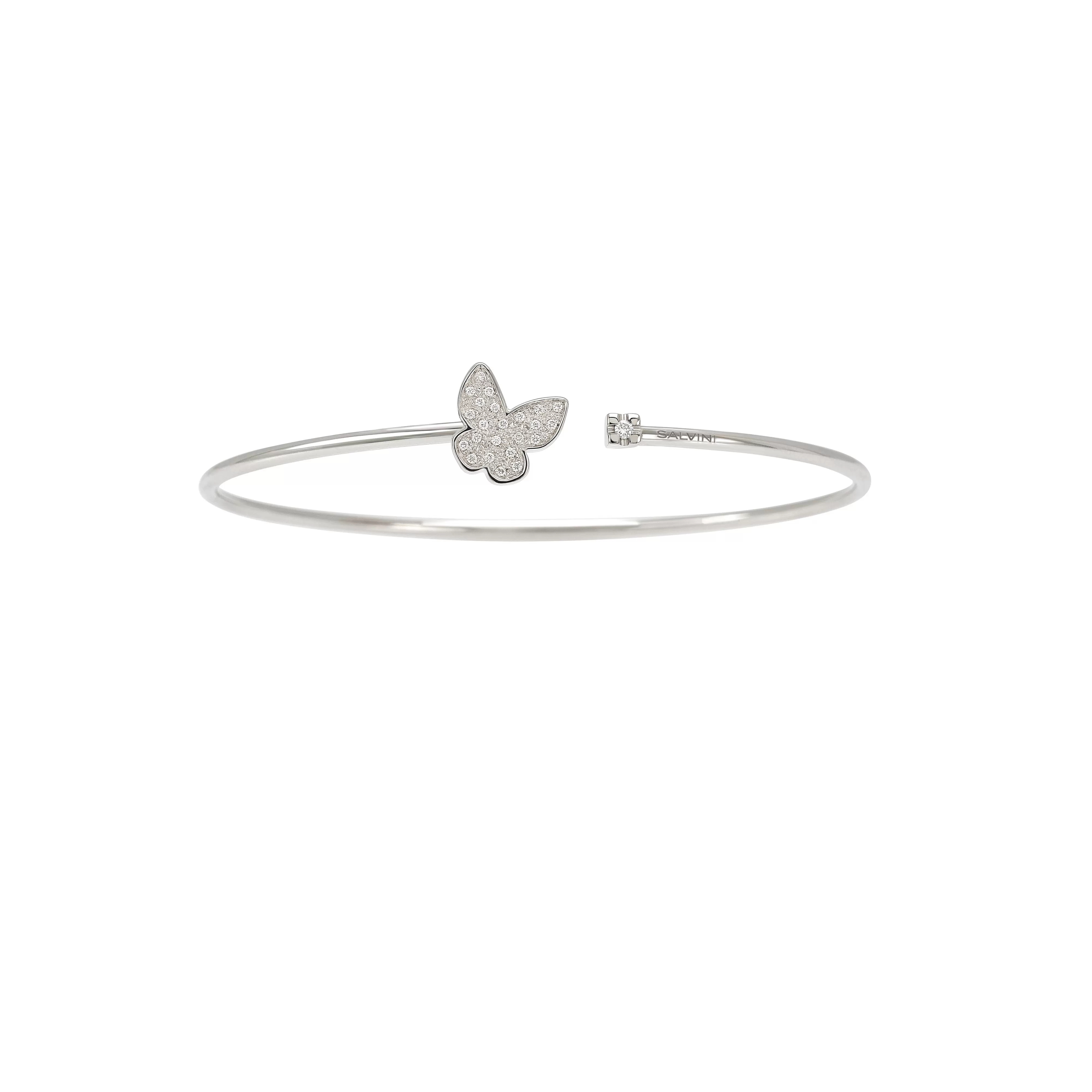 Salvini gioielli Bracciale in oro bianco con diamanti^ Anniversario | Bracciali