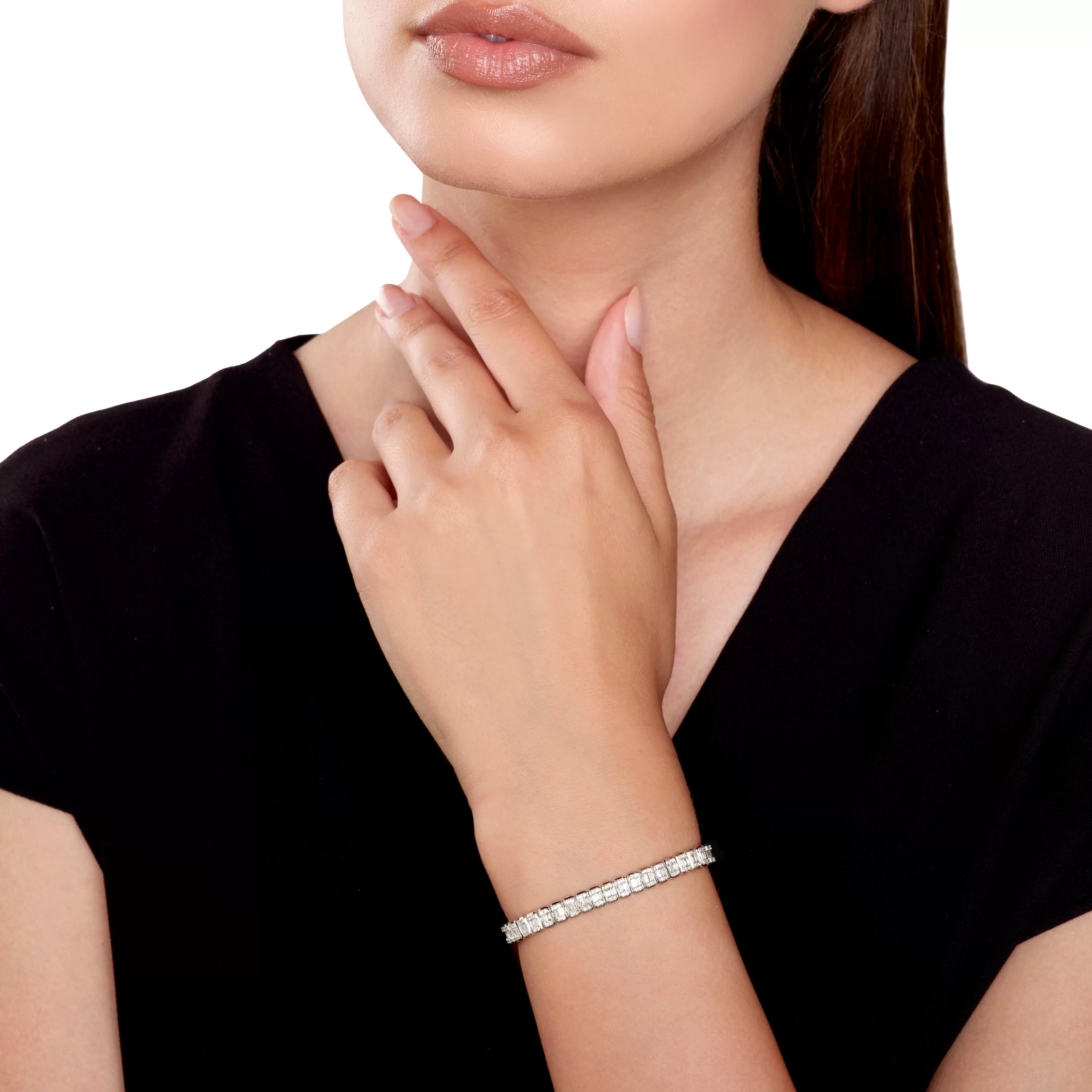 Salvini gioielli Bracciale in oro bianco con diamanti^ Magia | Bracciali