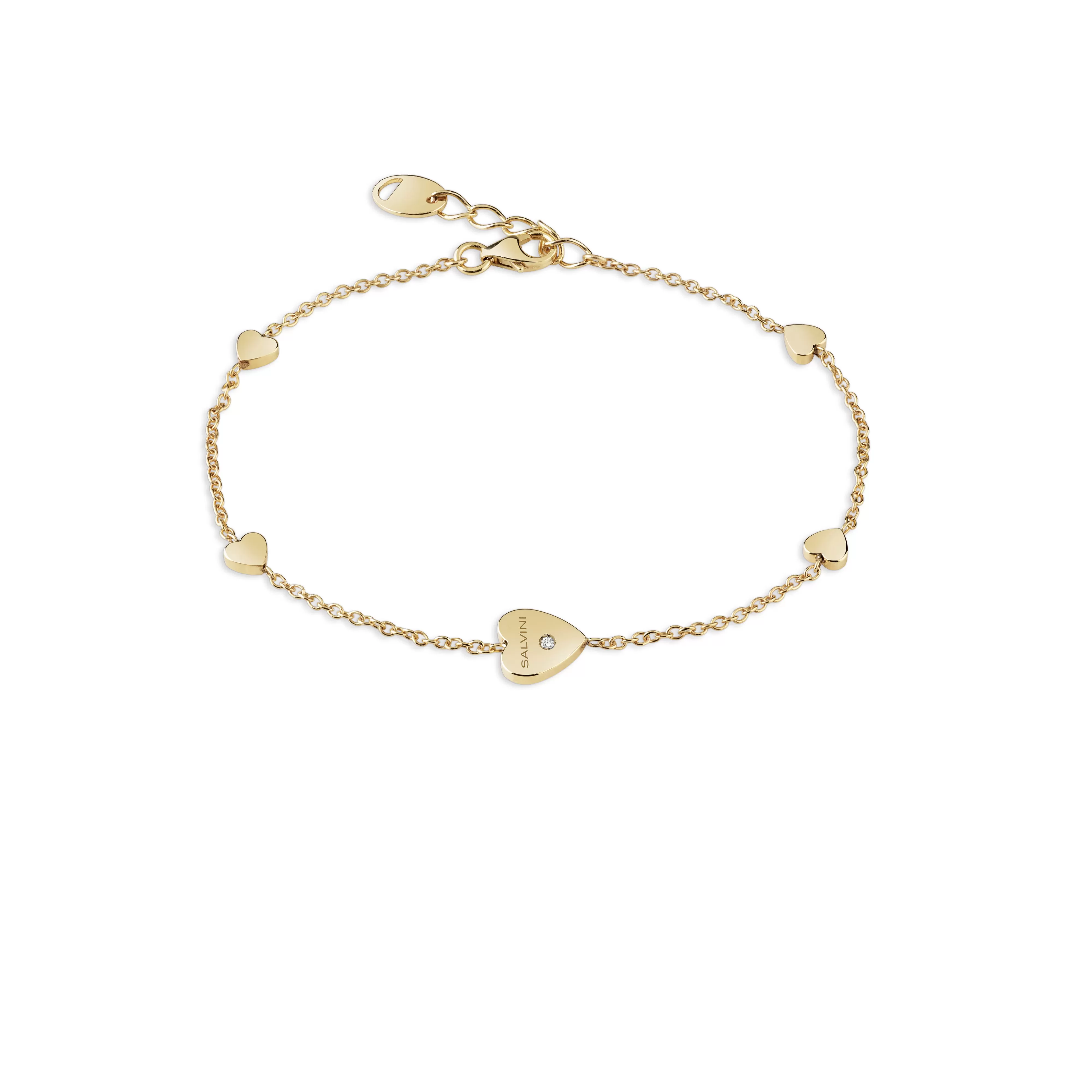 Salvini gioielli Bracciale in oro giallo 9 kt con diamante^ Anniversario | Bracciali