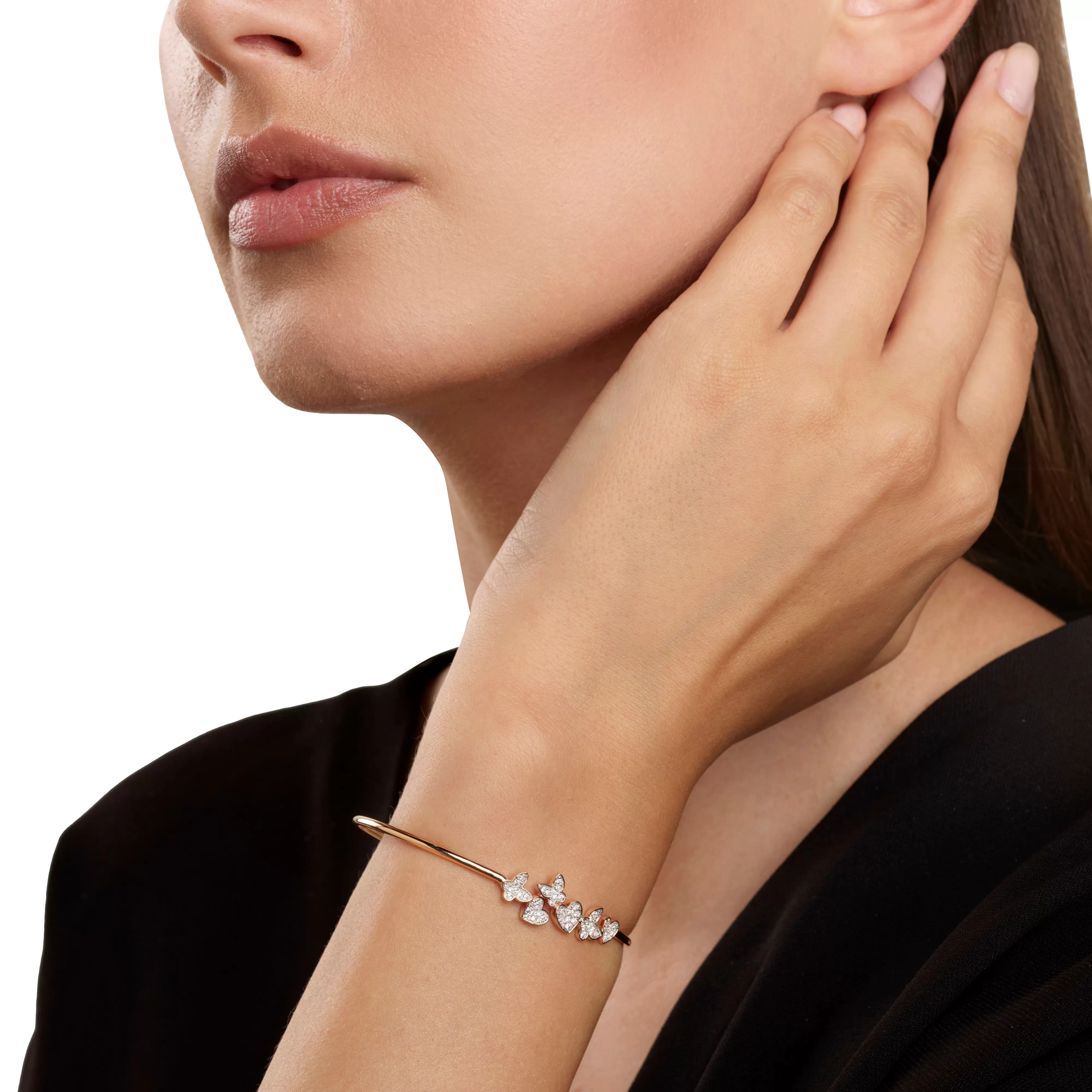Salvini gioielli Bracciale in oro rosa con diamanti^ Tutte Le Collezioni | I Segni