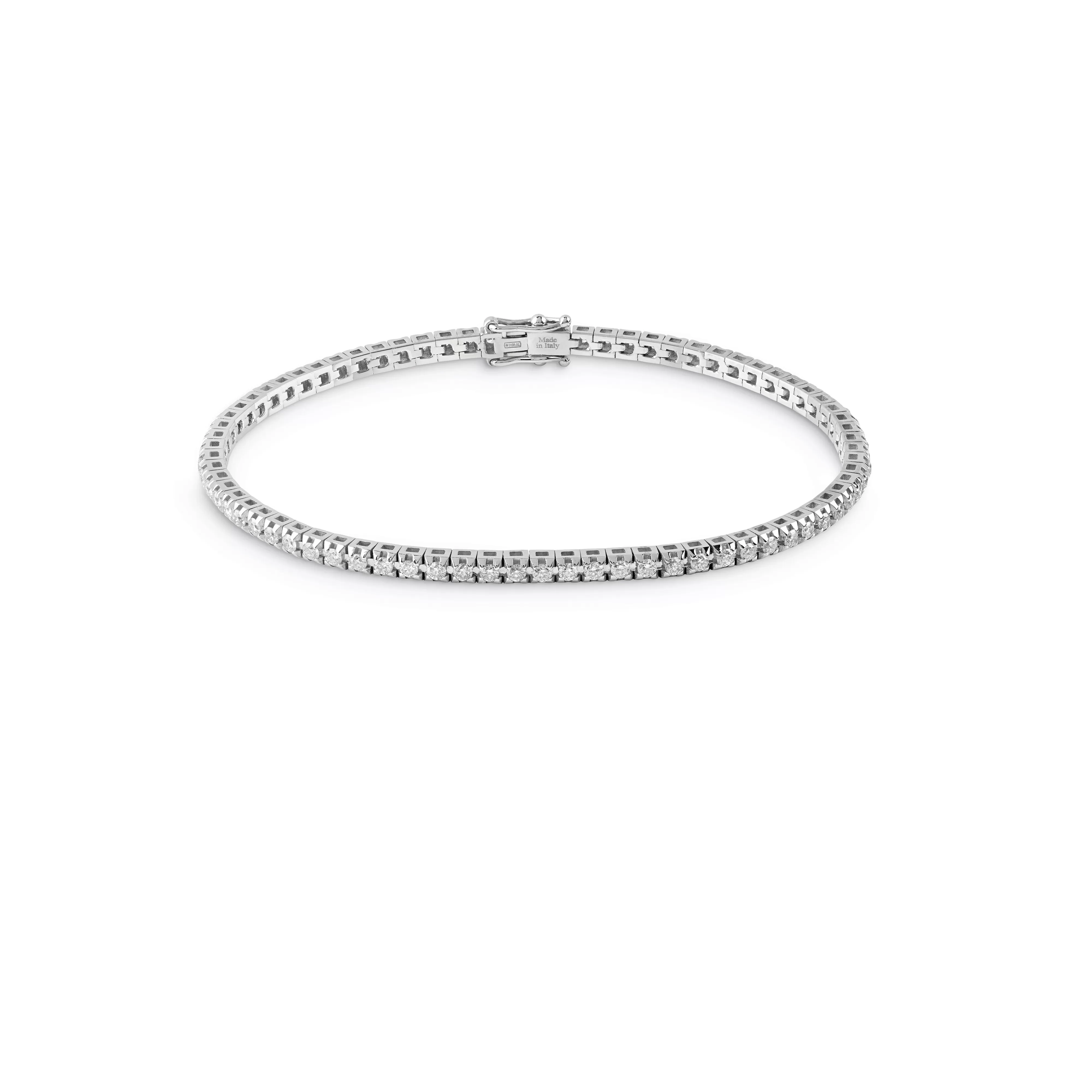 Salvini gioielli Bracciale tennis in oro bianco con diamanti^ Tutte Le Collezioni | Bracciali