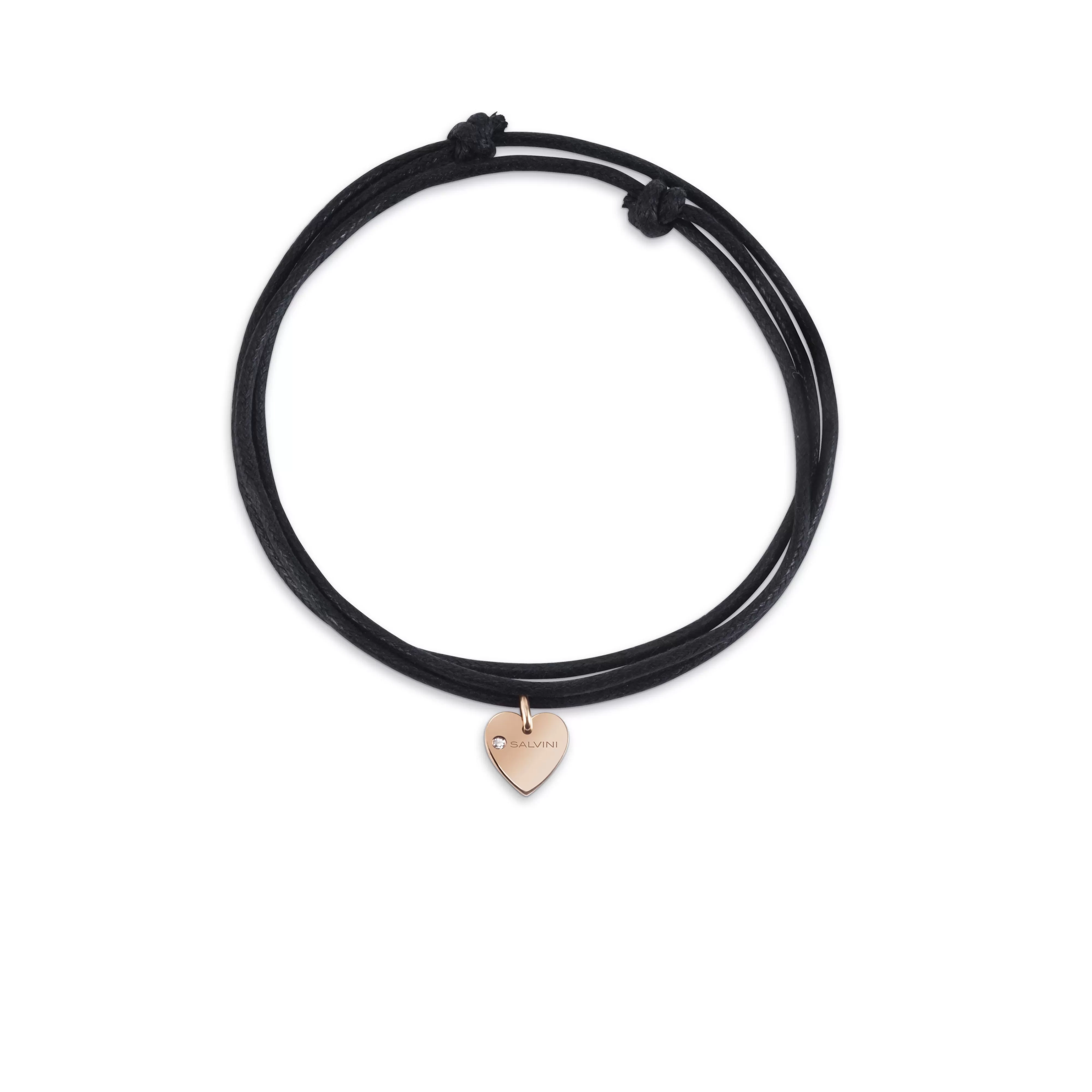 Salvini gioielli Charm in oro rosa 9 kt con diamante^ I Segni | Charms