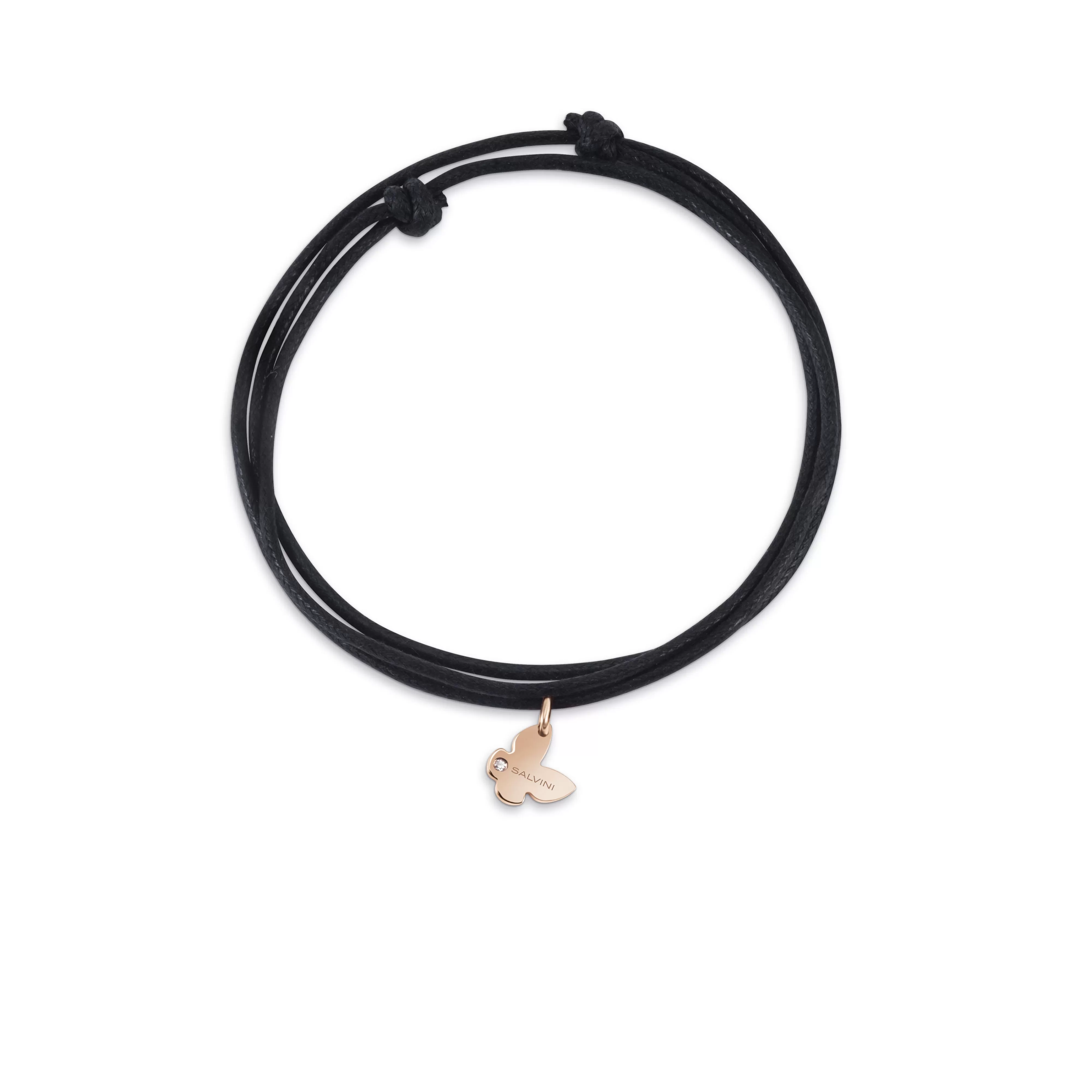 Salvini gioielli Charm in oro rosa 9 kt con diamante^ I Segni | Charms