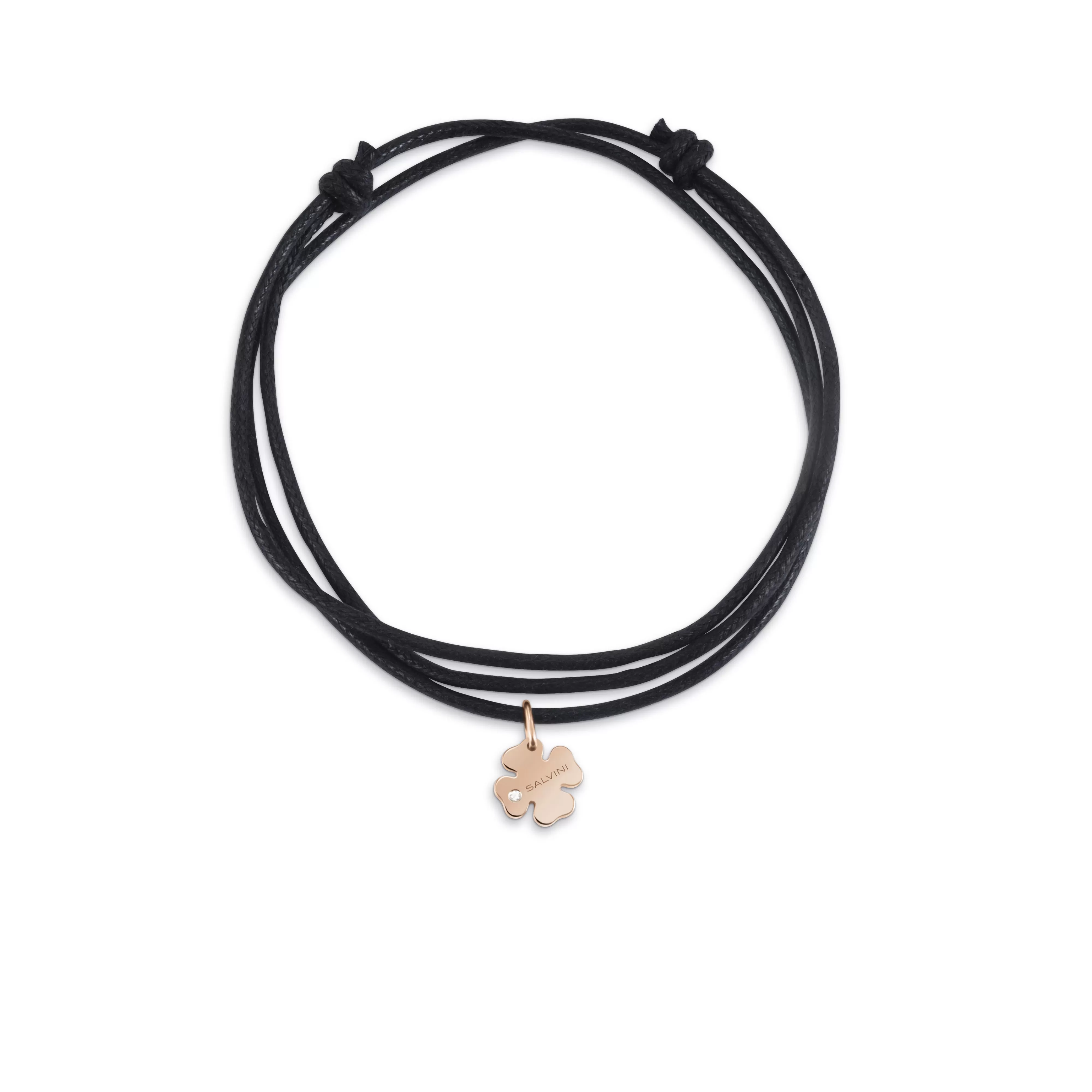 Salvini gioielli Charm in oro rosa 9 kt con diamante^ I Segni | Charms