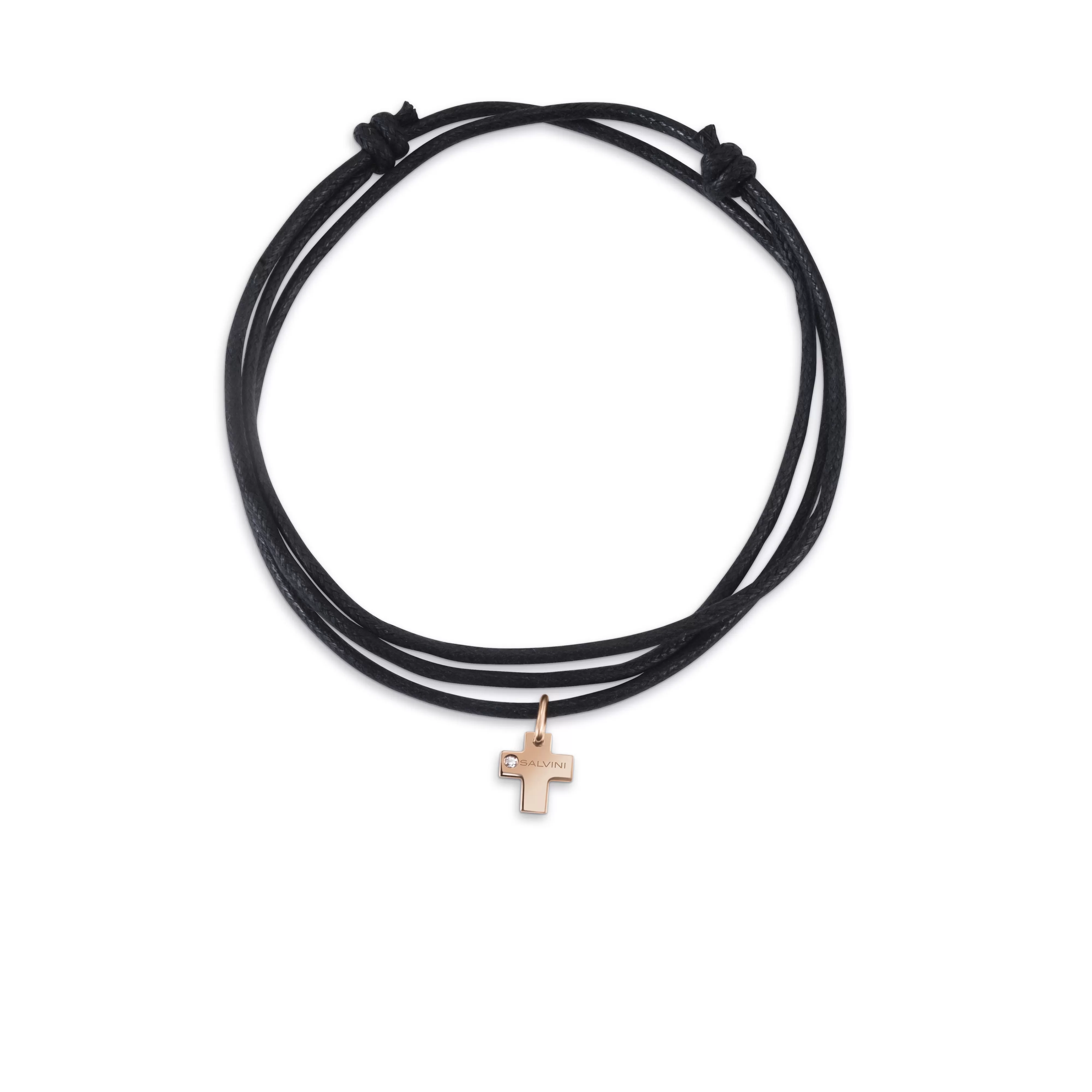 Salvini gioielli Charm in oro rosa 9 kt con diamante^ I Segni | Charms