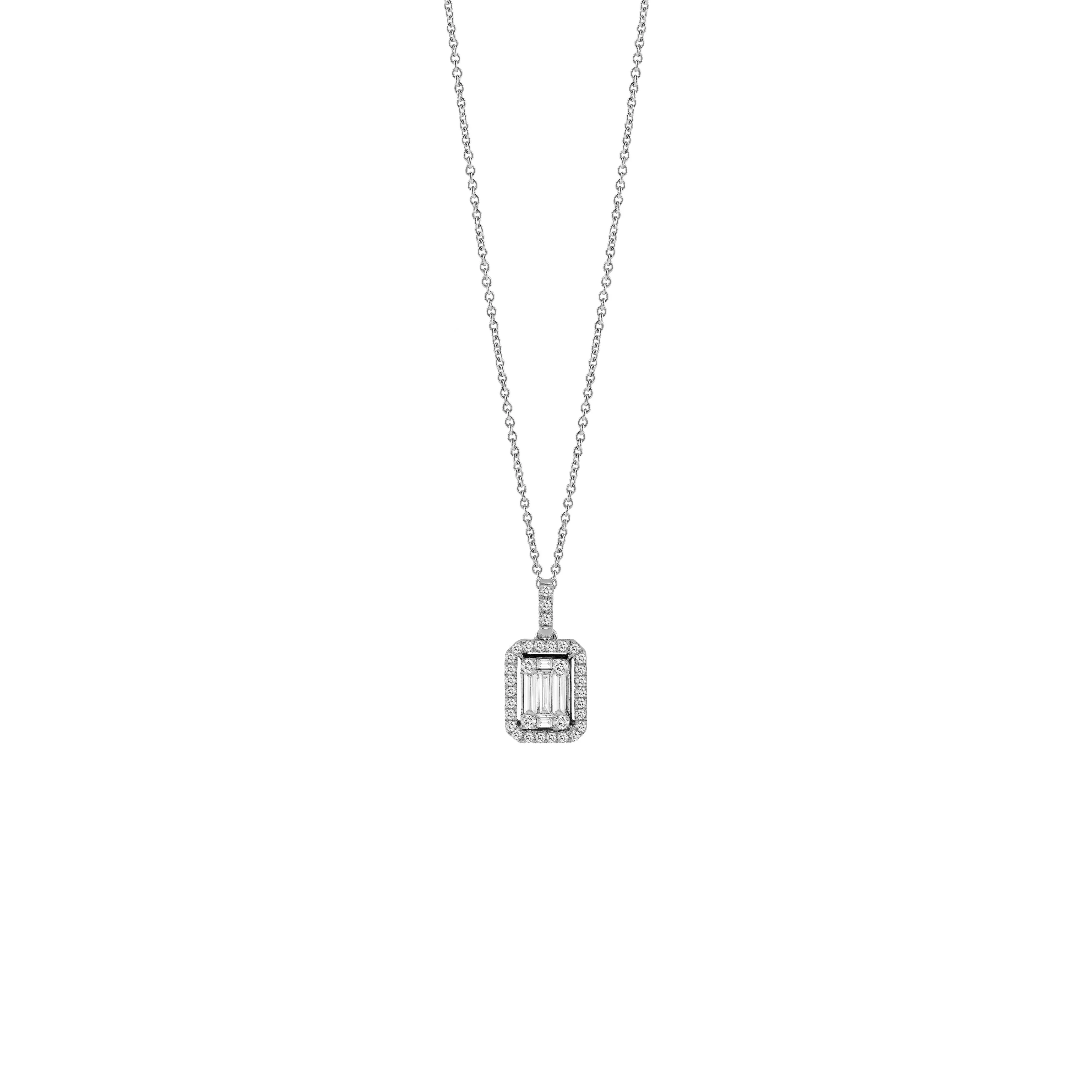 Salvini gioielli Collana in oro bianco con diamanti^ Collane | Magia