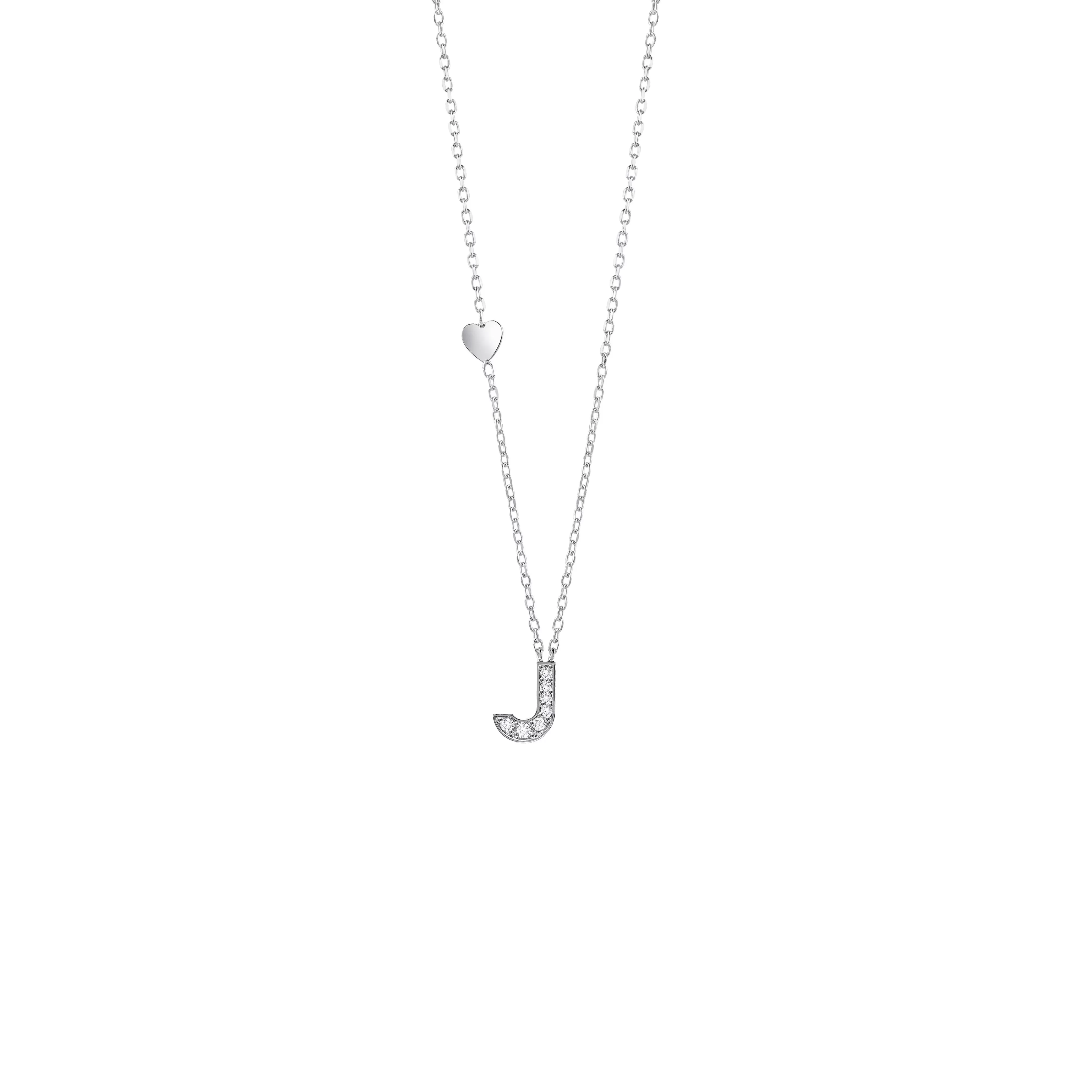 Salvini gioielli Collana in oro bianco con diamanti^ Be Happy | Collane