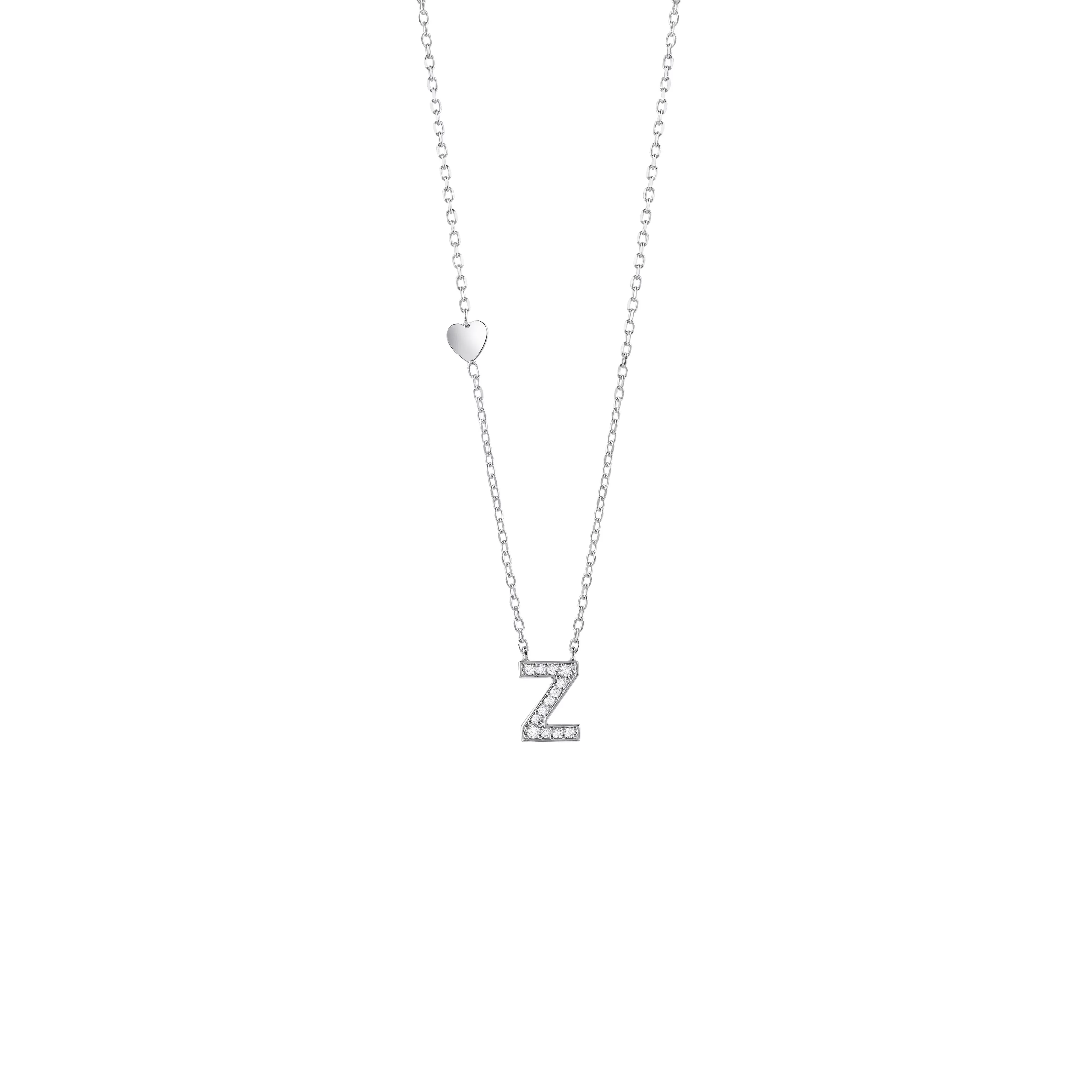 Salvini gioielli Collana in oro bianco con diamanti^ Be Happy | Collane