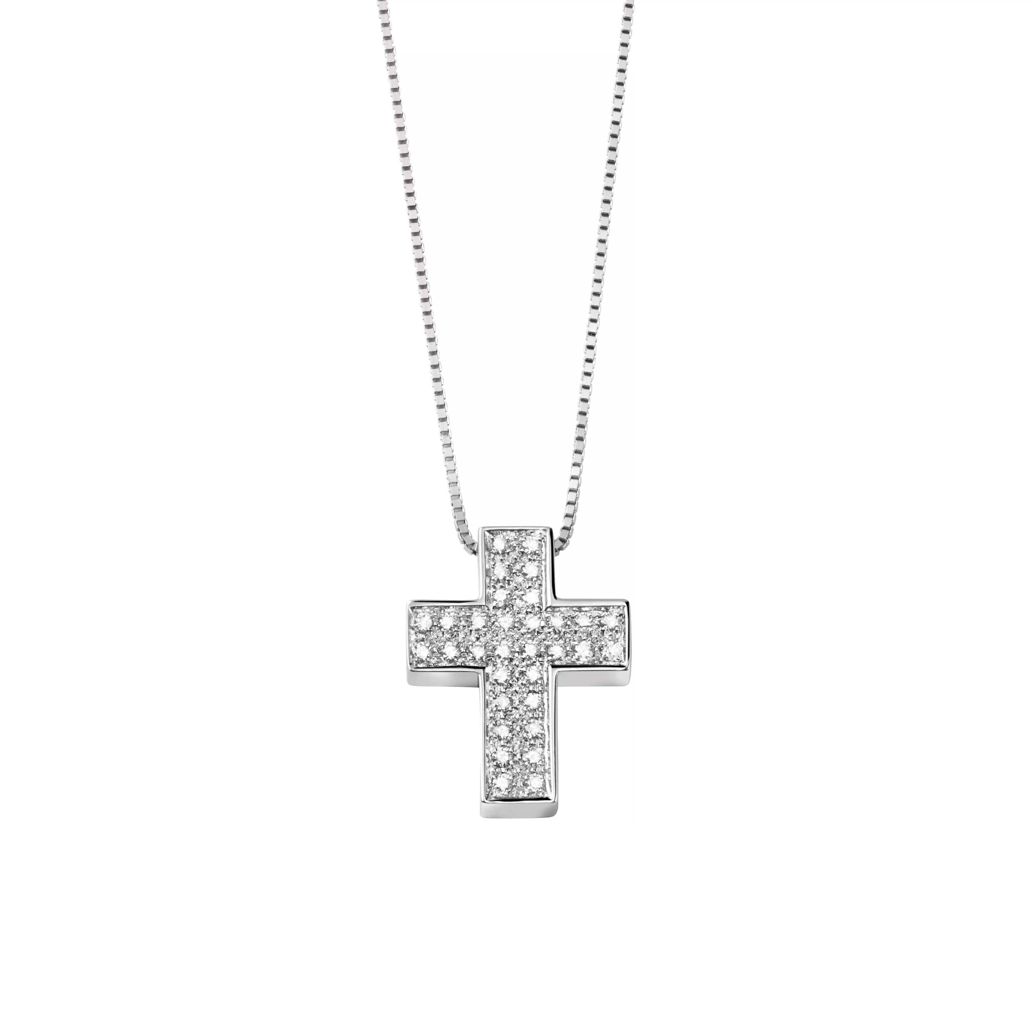 Salvini gioielli Collana in oro bianco con diamanti^ Collane | I Segni