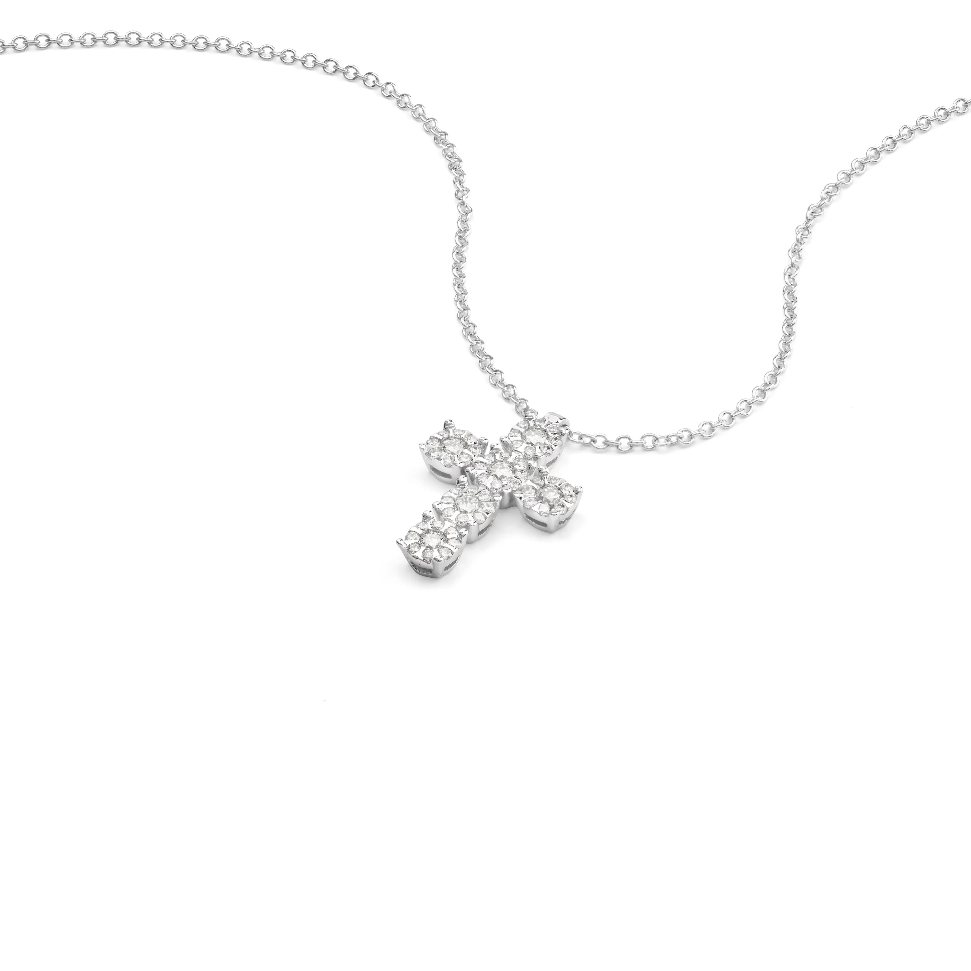 Salvini gioielli Collana in oro bianco con diamanti^ Anniversario | Collane