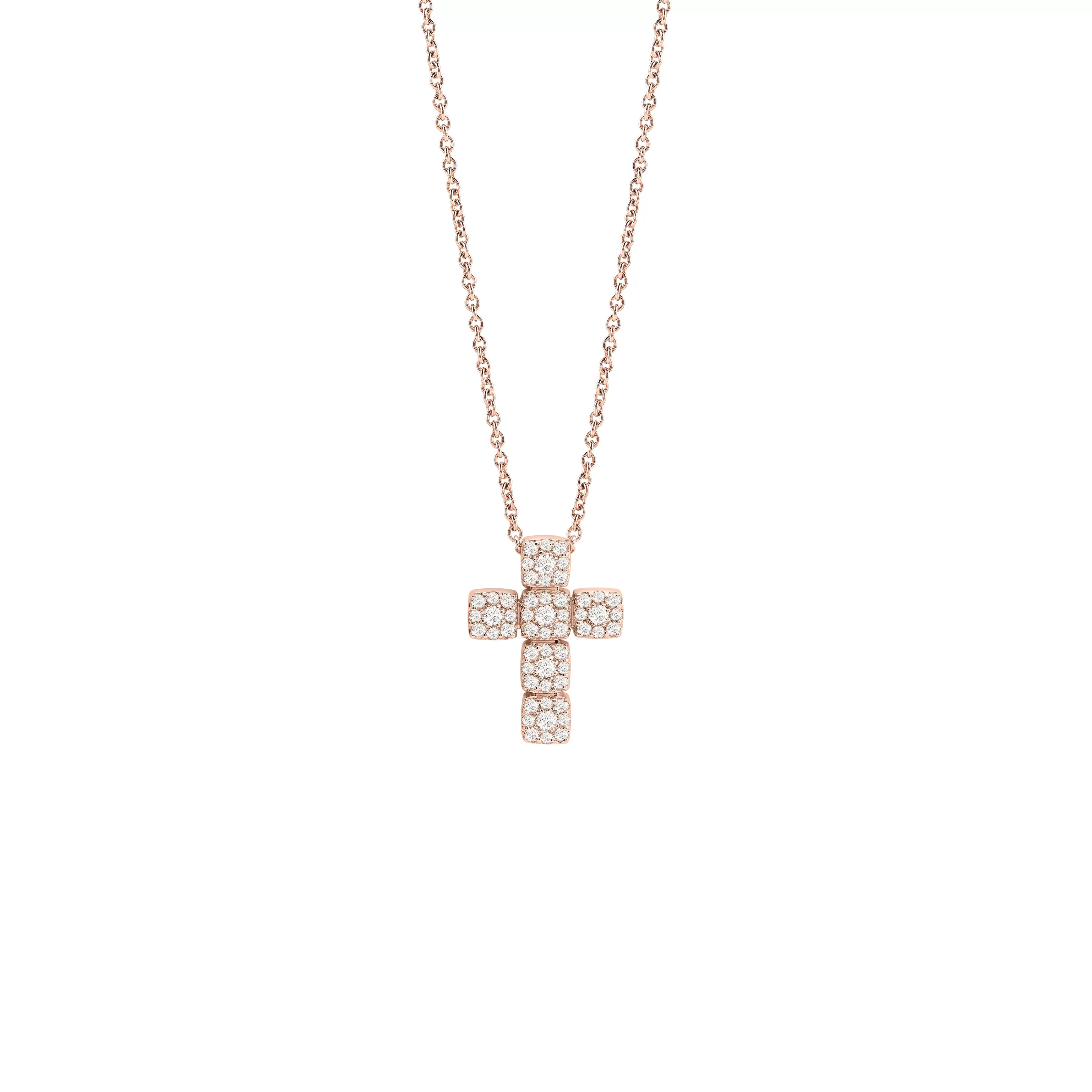 Salvini gioielli Collana in oro rosa con diamanti^ Collane | Bagliori
