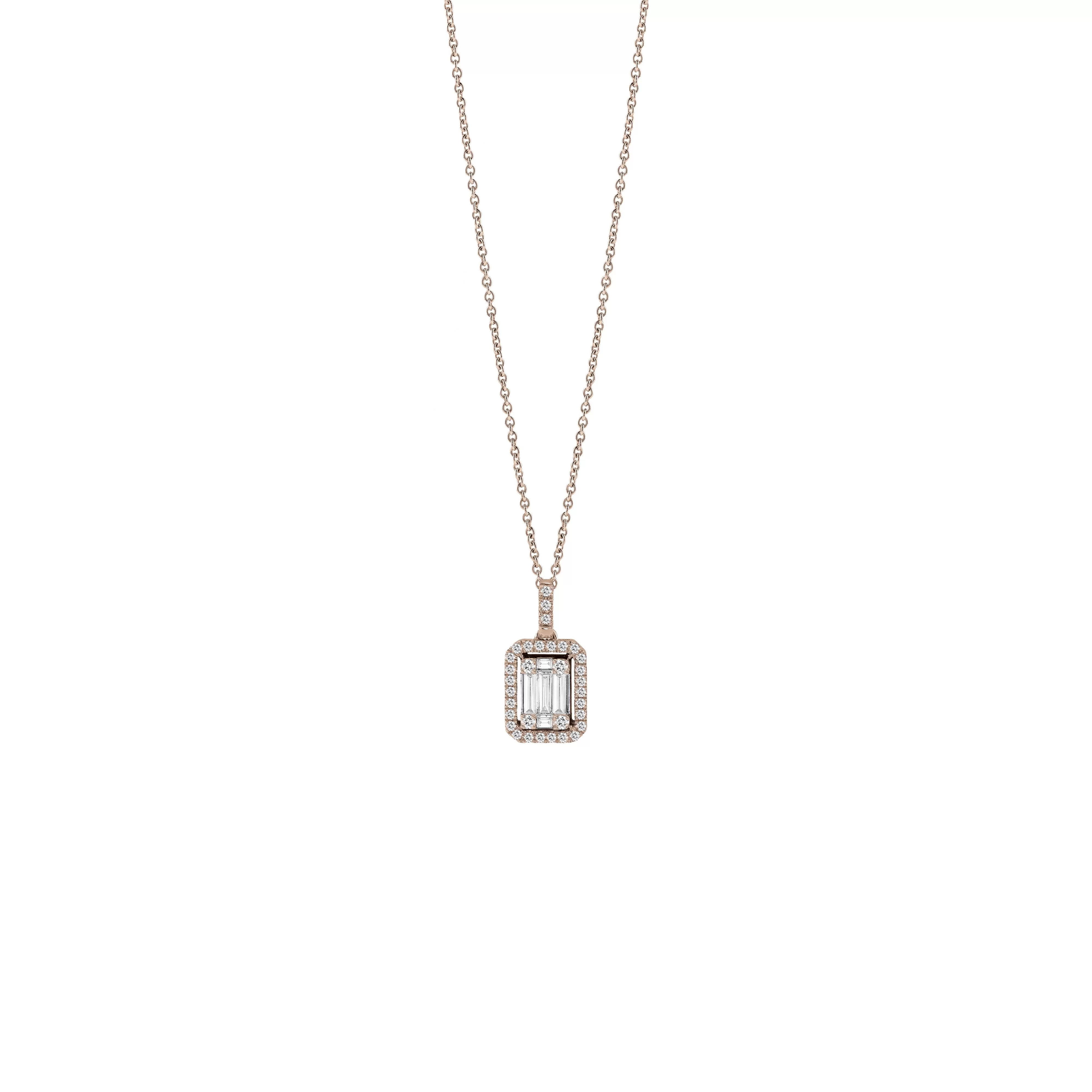 Salvini gioielli Collana in oro rosa con diamanti^ Collane | Magia