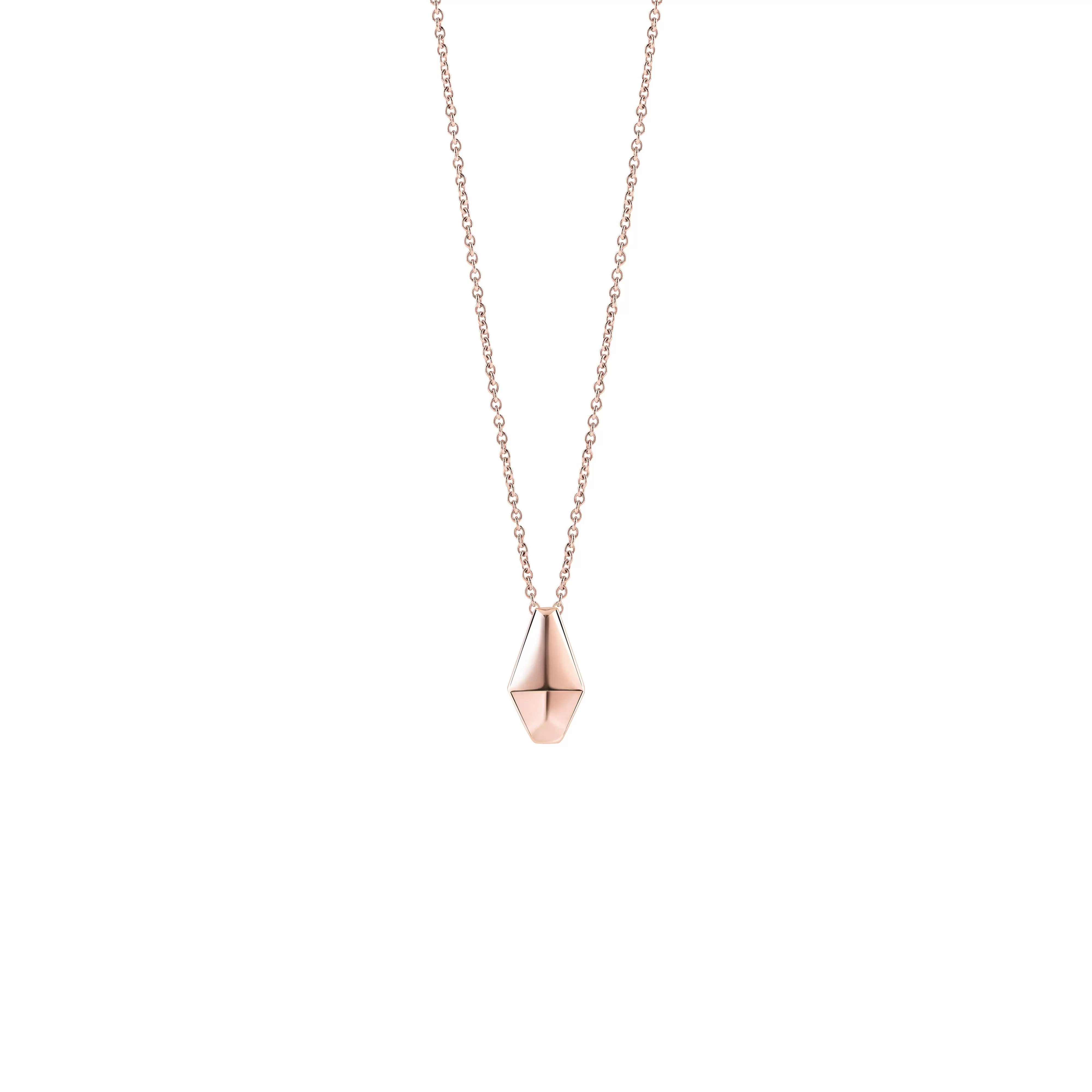 Salvini gioielli Collana in oro rosa con hybrid ceramic rossa^Uomo Collane | Eva